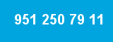 951 250 79 11 951 250 79 11